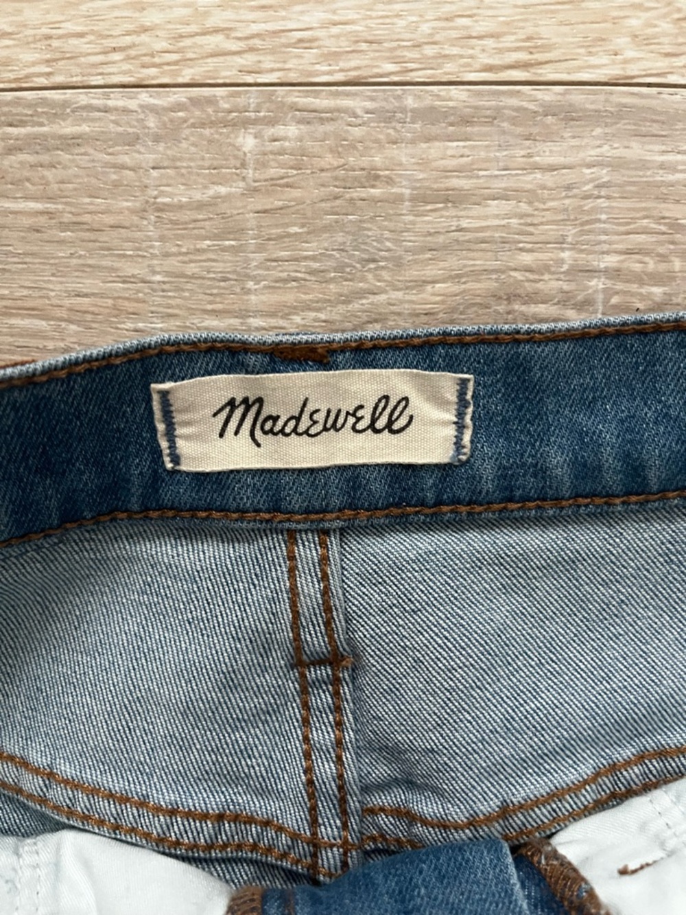 Madewell Women’s Wide-Leg Crop Jeans: Button-Front Edition Martina Wash Size 24 - Picture 4 of 9